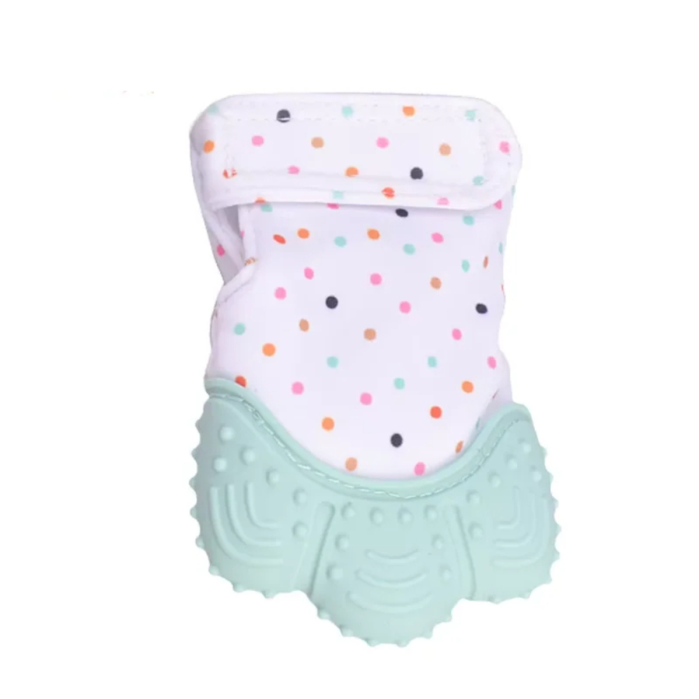 Pikkaboo Chew & Feed Teether with Fruit Pacifier Duo - Mint