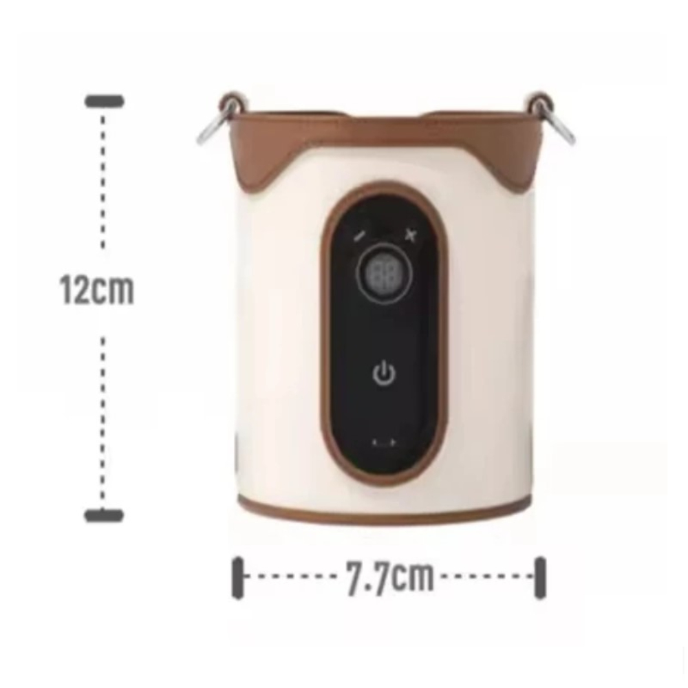 Pikkaboo GoWarm Portable Bottle Warmer – Brown