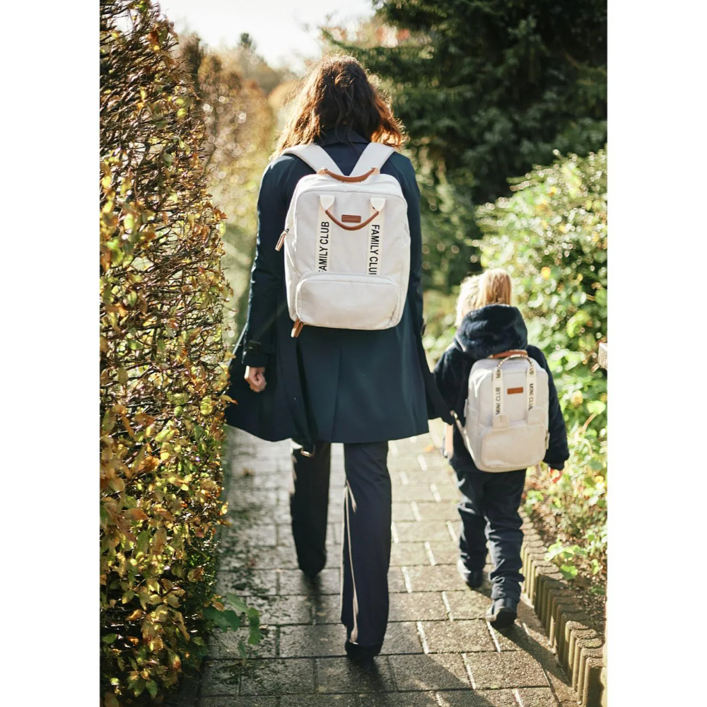 Childhome - Mini Club Kids Backpack Canvas - Off White