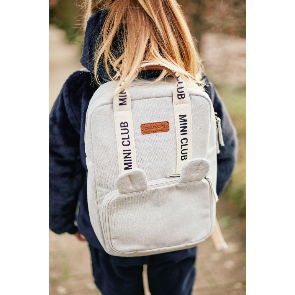 Childhome - Mini Club Kids Backpack Canvas - Off White