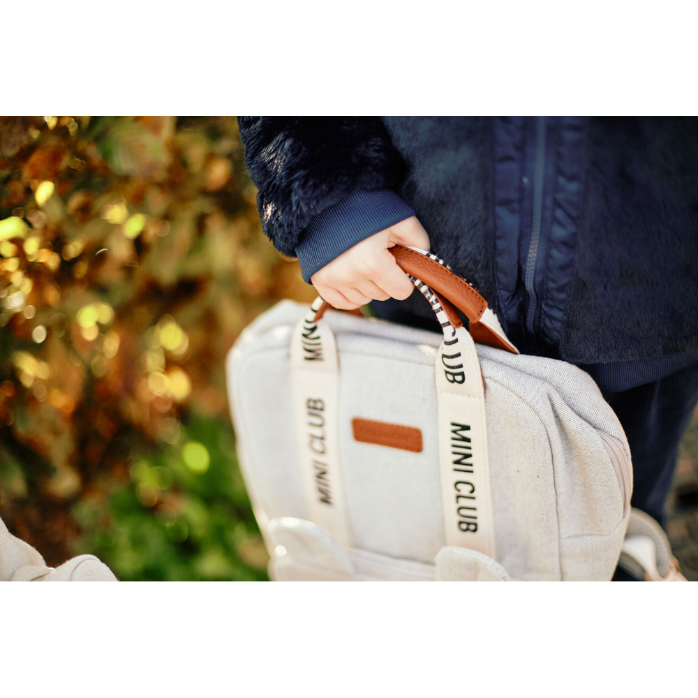 Childhome - Mini Club Kids Backpack Canvas - Off White