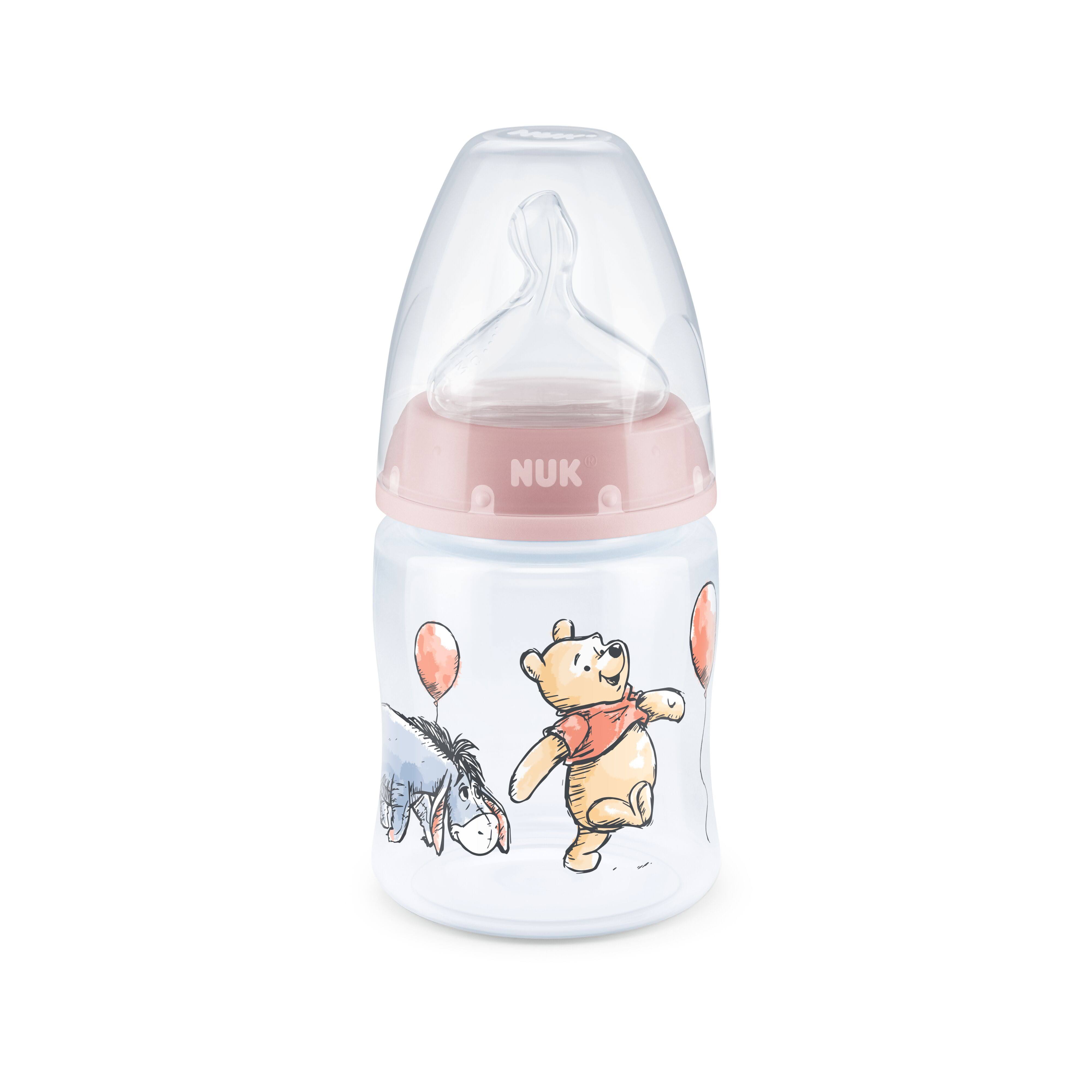 Nuk - First Choice Plus Temperature Control Disney Winnie The Pooh Baby Bottle 150ML