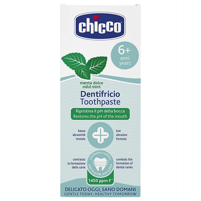 Chicco Mild Mint Toothpaste with Fluoride 6y+ 50ml