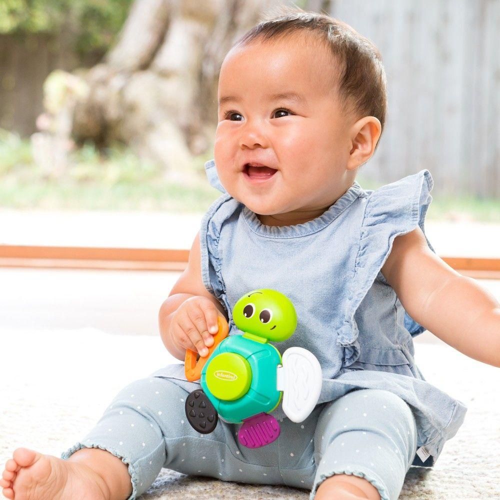 Infantino Turtle Rattle Toy