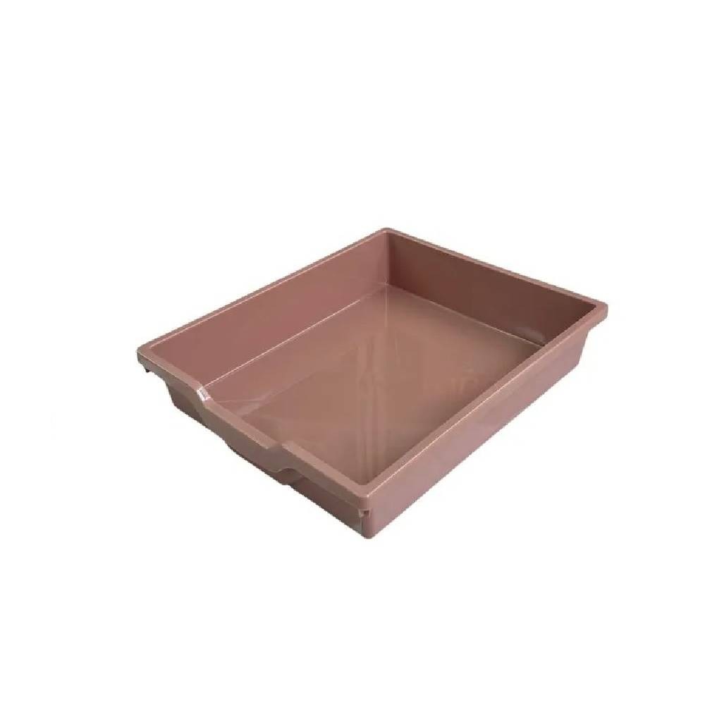 Edu Fun - Esco Educational Shallow Tray Storage and Boxes - Brown