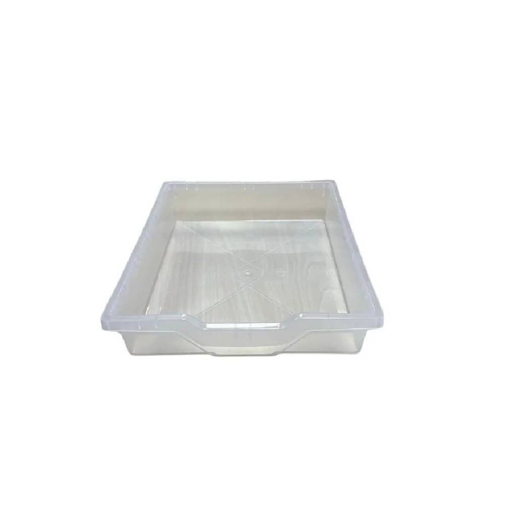 Edu Fun - Esco Educational Shallow Tray Storage and Boxes - Transparent