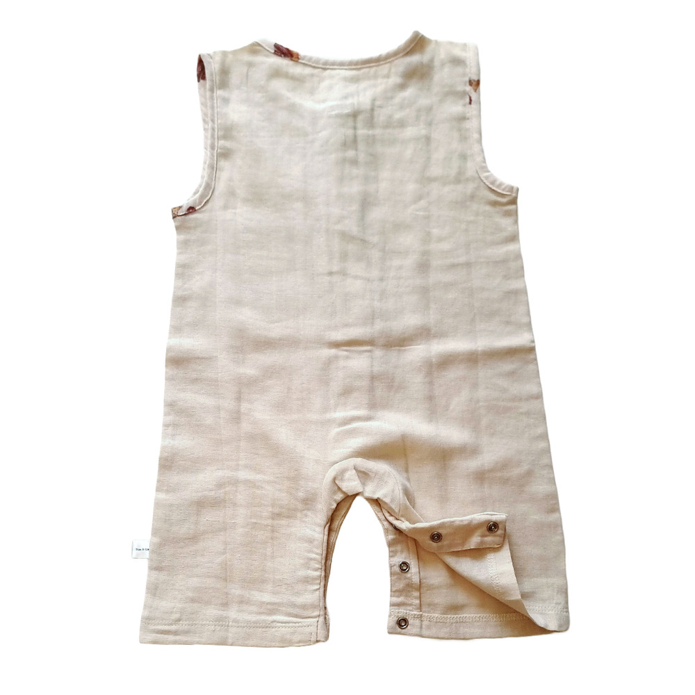 Tickle Tickle - Camelot Organic Muslin Romper