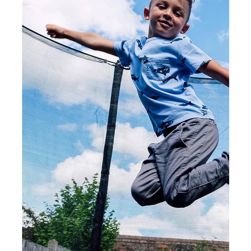 Plum 10ft Fun SpringSafe Trampoline & Enclosure – Safe, Durable, and Stylish