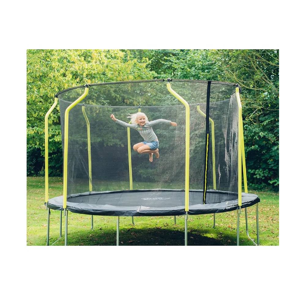 Plum 12ft Fun SpringSafe Trampoline & Enclosure – Safe & Durable Outdoor Fun