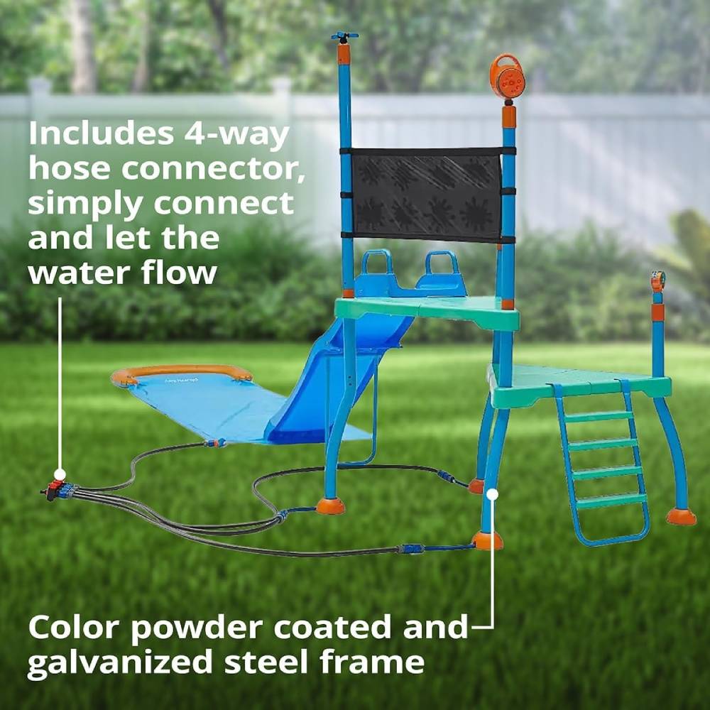 Plum Water Park Shower Tower - Ultimate Backyard Water Play for Kids