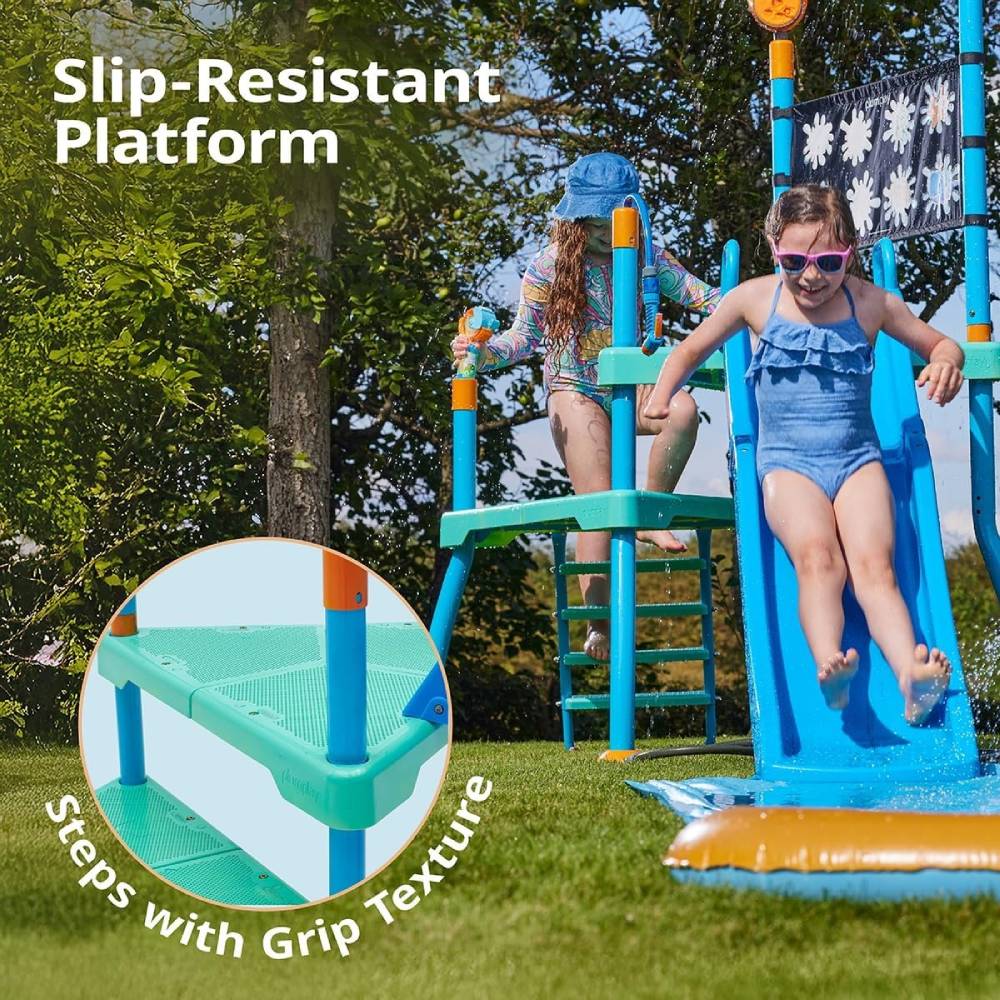 Plum Water Park Shower Tower - Ultimate Backyard Water Play for Kids