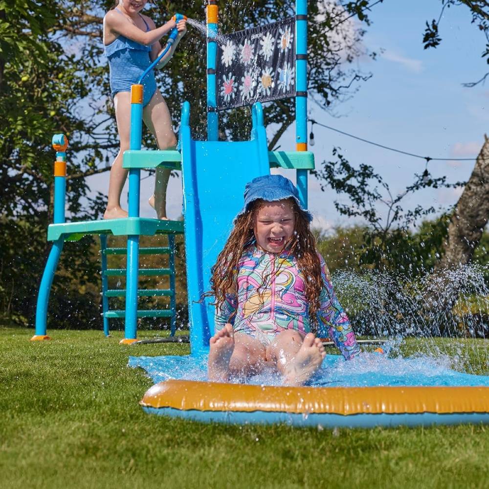 Plum Water Park Shower Tower - Ultimate Backyard Water Play for Kids