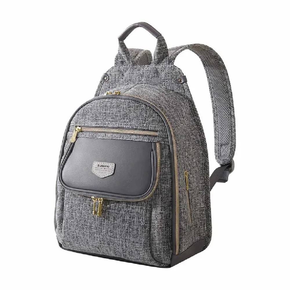 Sunveno - Fashion Compact Diaper Backpack - Grey