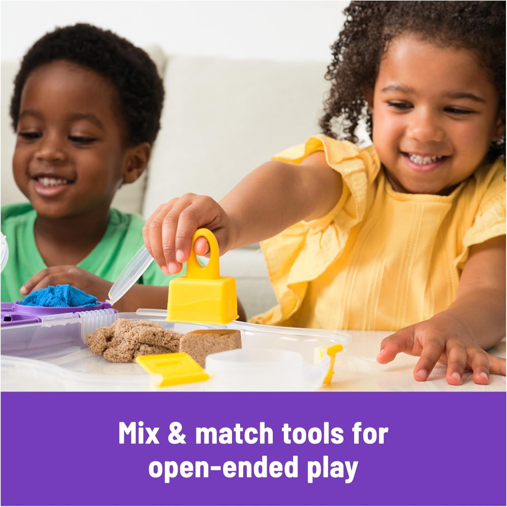 Kinetic Sand Variety Case - Multi-Color Sensory Play Kit for Kids