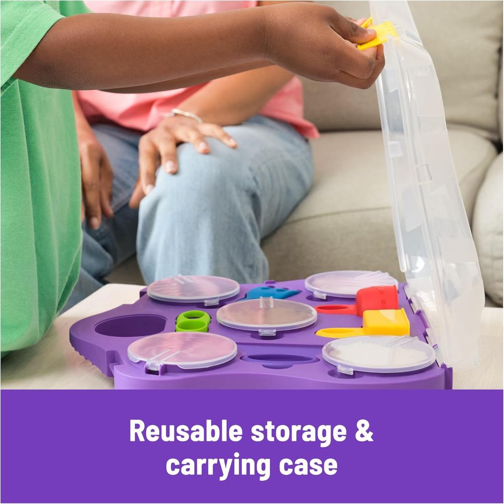 Kinetic Sand Variety Case - Multi-Color Sensory Play Kit for Kids