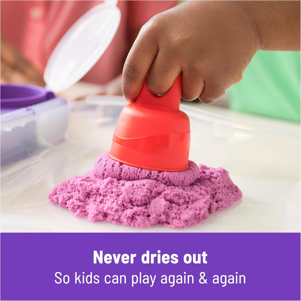 Kinetic Sand Variety Case - Multi-Color Sensory Play Kit for Kids