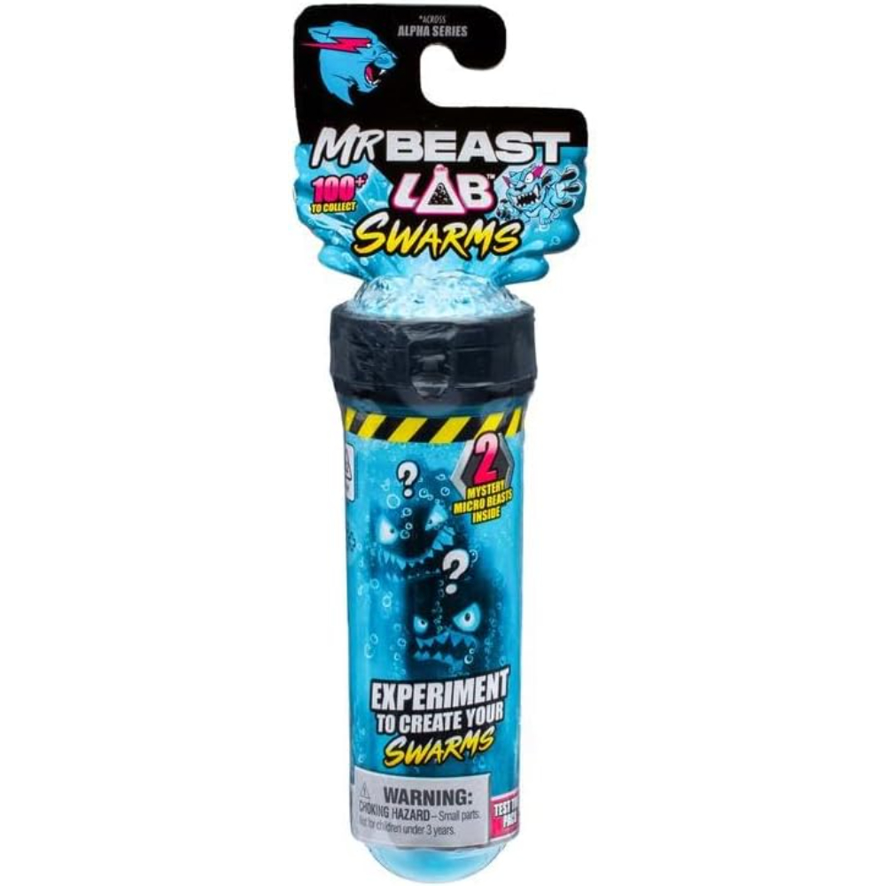 MrBeast Lab Mutators Mutation Chamber - Metallic Panther Action Figure