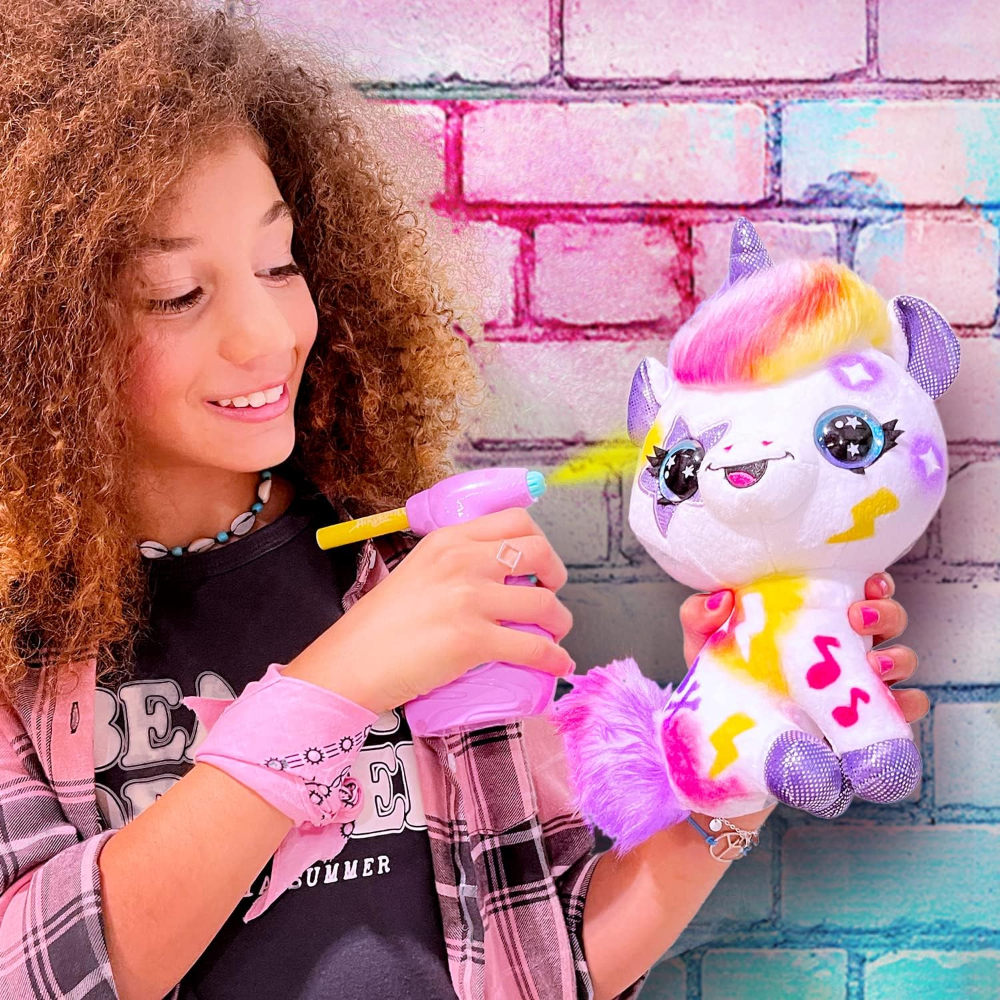 Canal Toys Airbrush Plush Unicorn