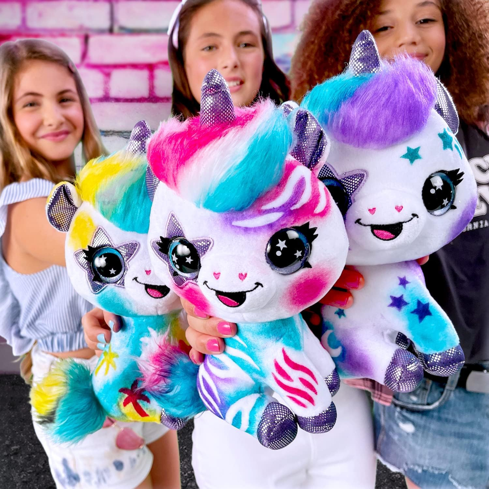 Canal Toys Airbrush Plush Unicorn