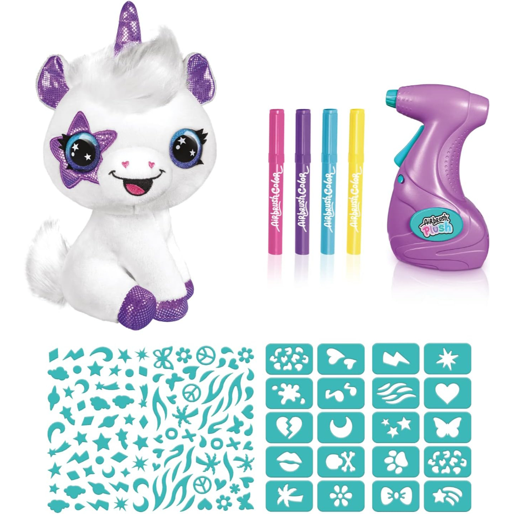 Canal Toys Airbrush Plush Unicorn