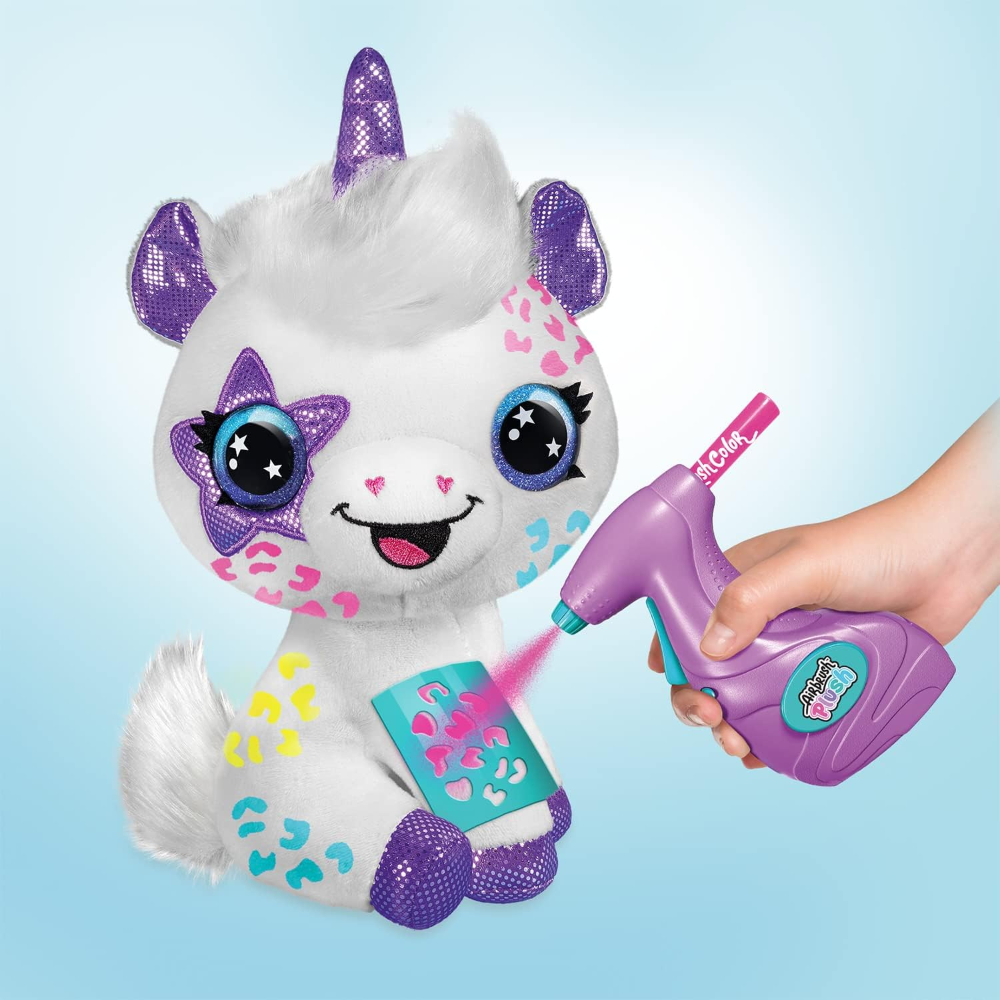 Canal Toys Airbrush Plush Unicorn