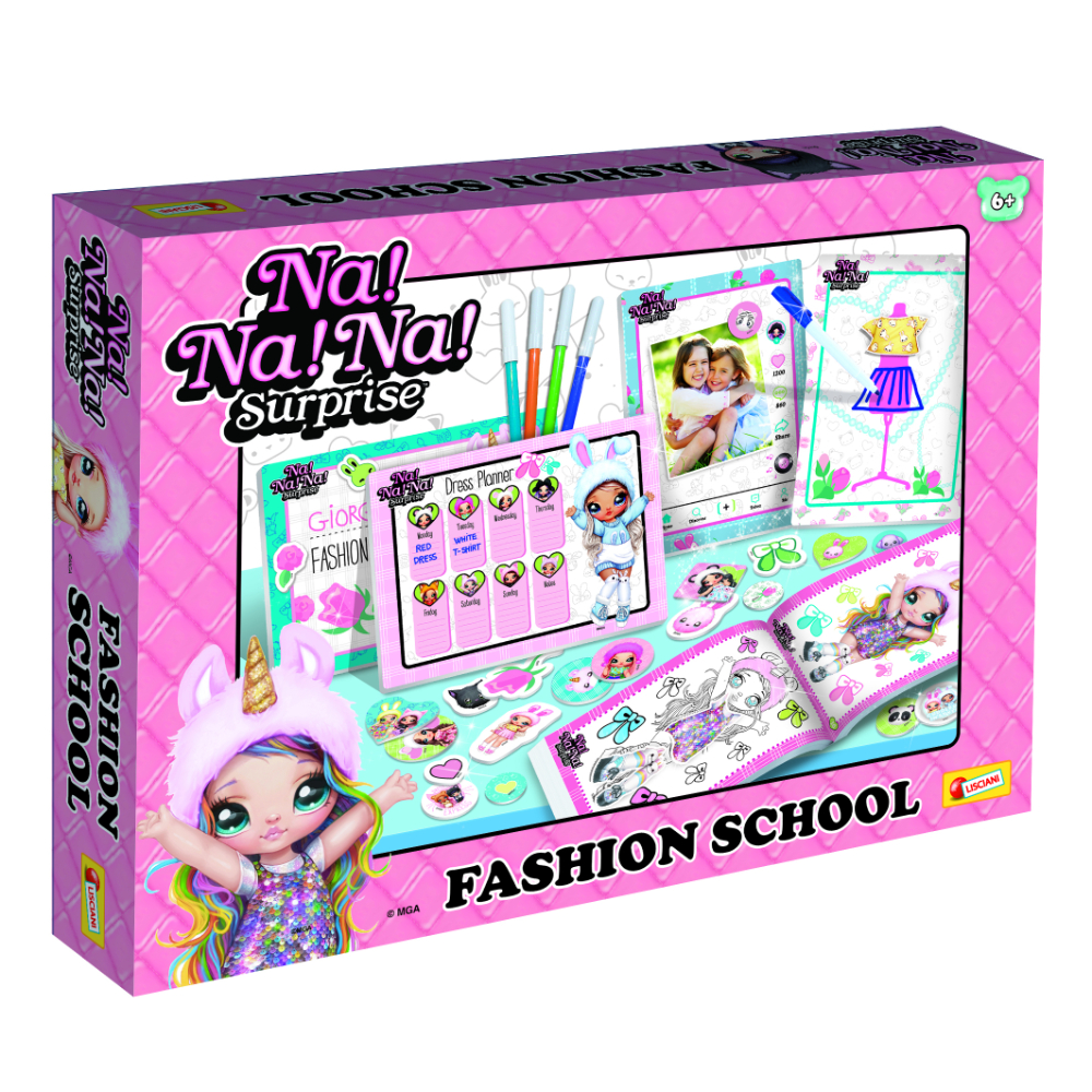 Na! Na! Na! Surprise Fashion School Design & Drawing Set – Creative Sketch & Style Kit for Kids