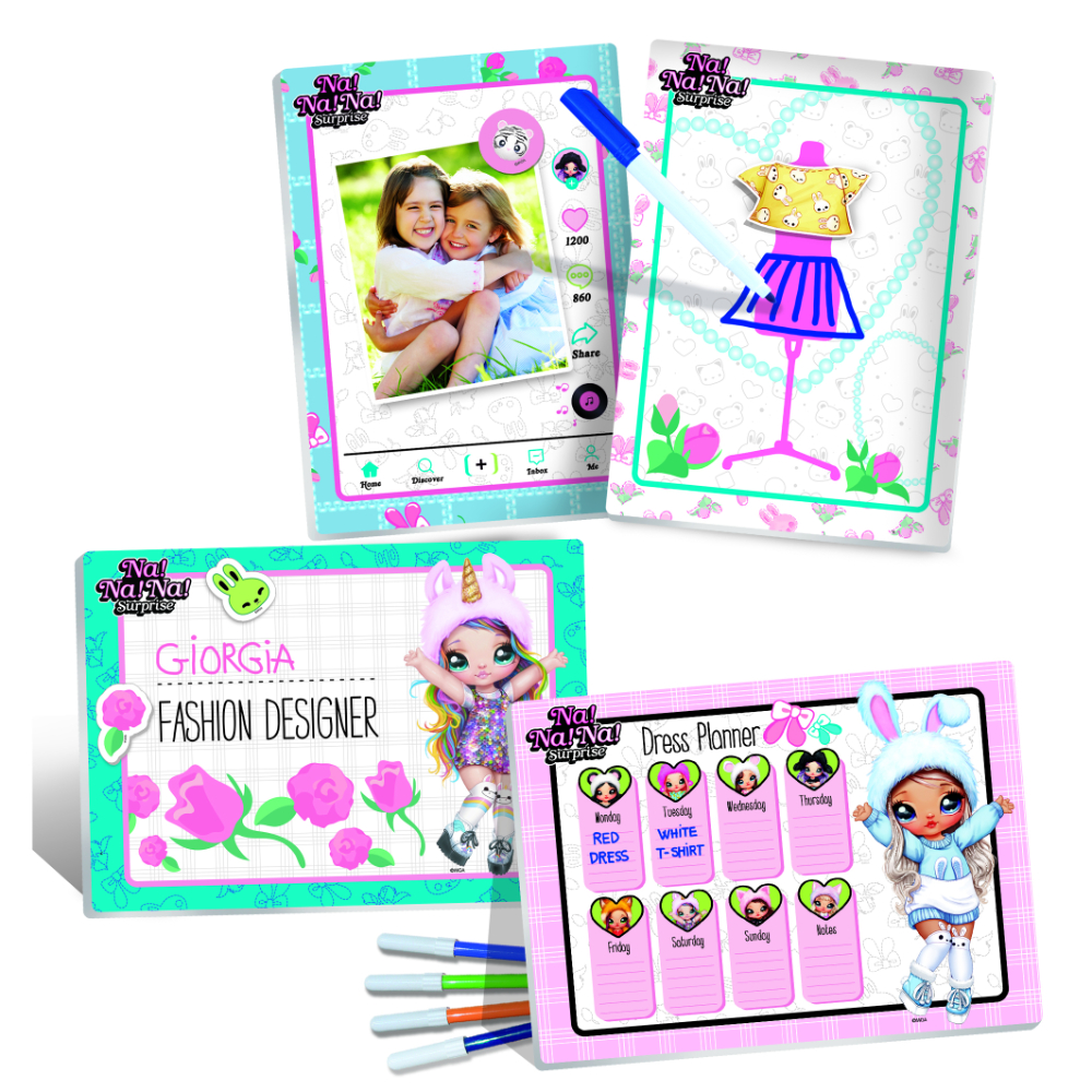 Na! Na! Na! Surprise Fashion School Design & Drawing Set – Creative Sketch & Style Kit for Kids
