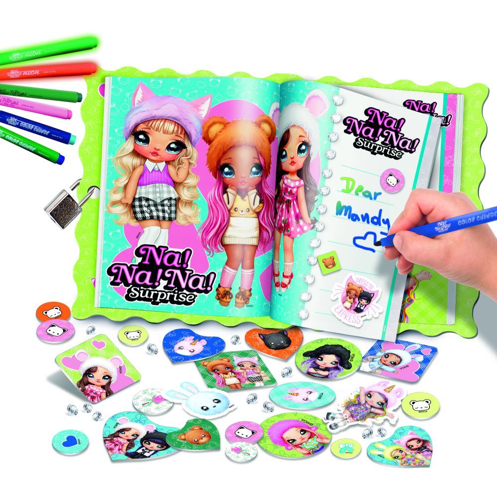 Na! Na! Na! Surprise My Secret Diary – Lockable Journal with Stickers & Accessories