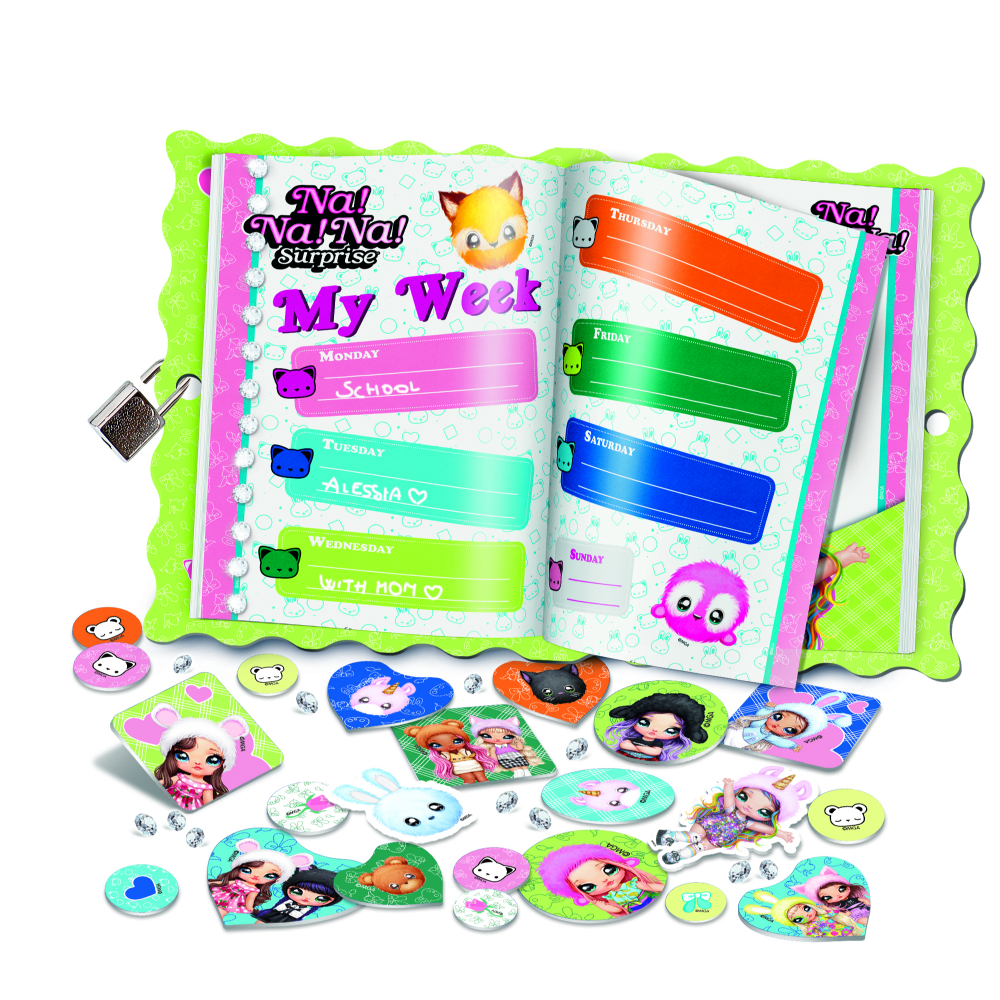 Na! Na! Na! Surprise My Secret Diary – Lockable Journal with Stickers & Accessories