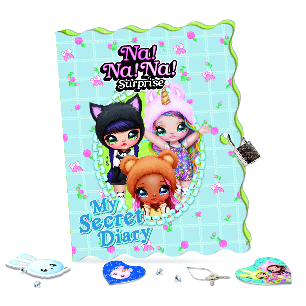 Na! Na! Na! Surprise My Secret Diary – Lockable Journal with Stickers & Accessories