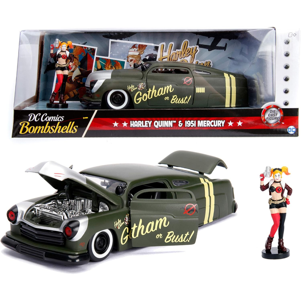Jada - Dc Comics Bombshells 1951 Mercury 1:24