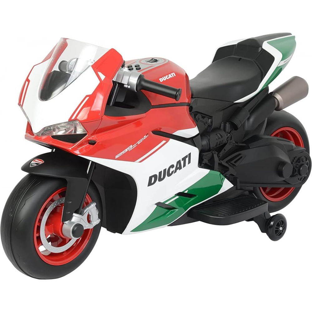 Ducati Kids 12-Inch Sport Bike – Red Bicycle with Training Wheels