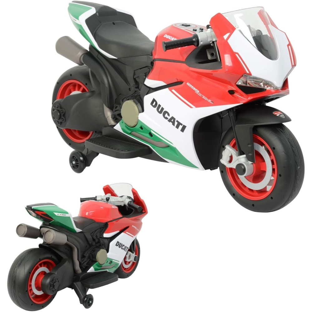 Ducati Kids 12-Inch Sport Bike – Red Bicycle with Training Wheels