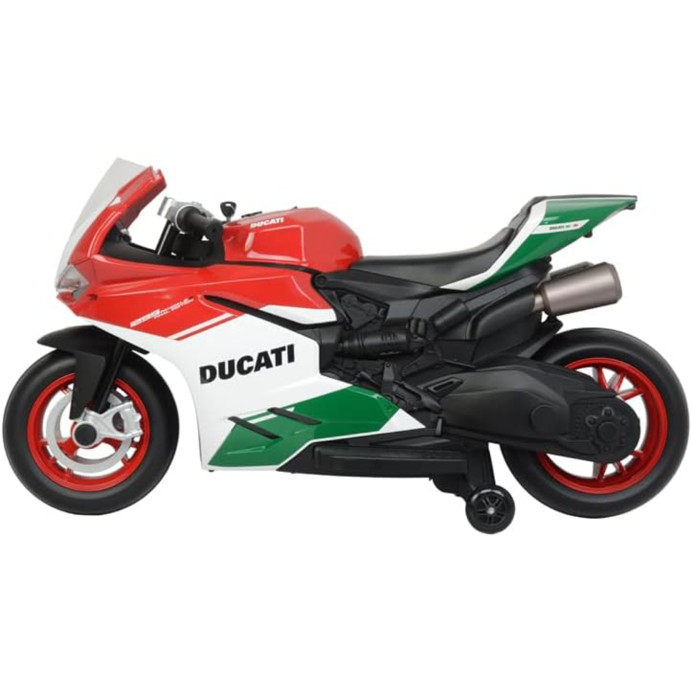 Ducati Kids 12-Inch Sport Bike – Red Bicycle with Training Wheels