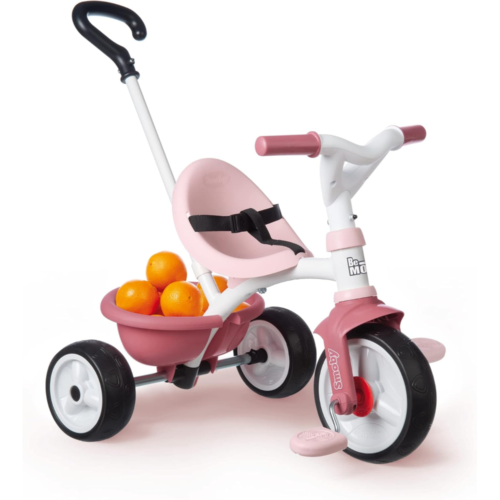 Smoby Be Move Tricycle Pink – Adjustable Trike with Parental Handle
