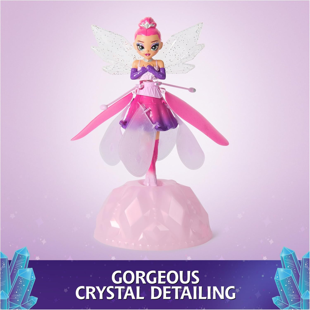 Magical Flyers Crystal Flyers – Interactive Flying Toy Fairy Doll
