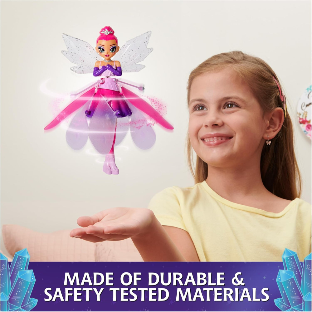 Magical Flyers Crystal Flyers – Interactive Flying Toy Fairy Doll