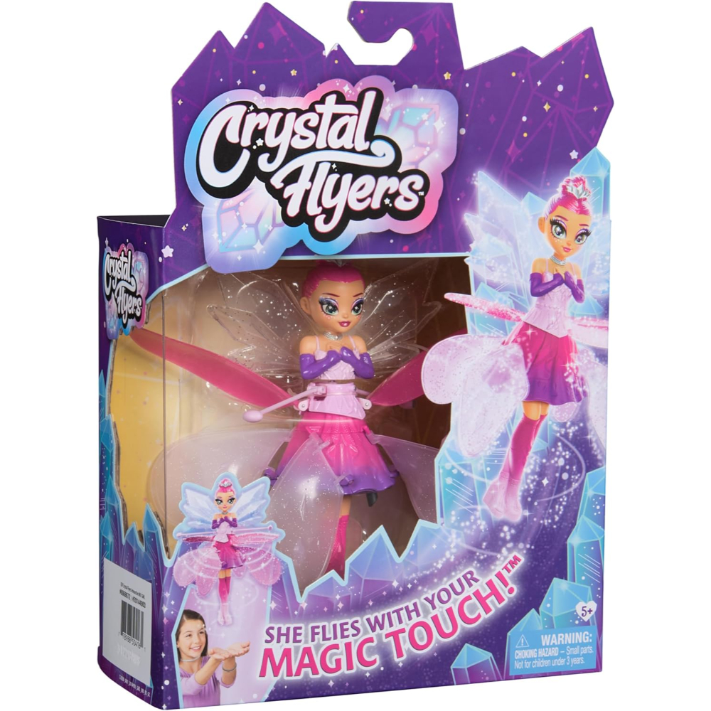Magical Flyers Crystal Flyers – Interactive Flying Toy Fairy Doll