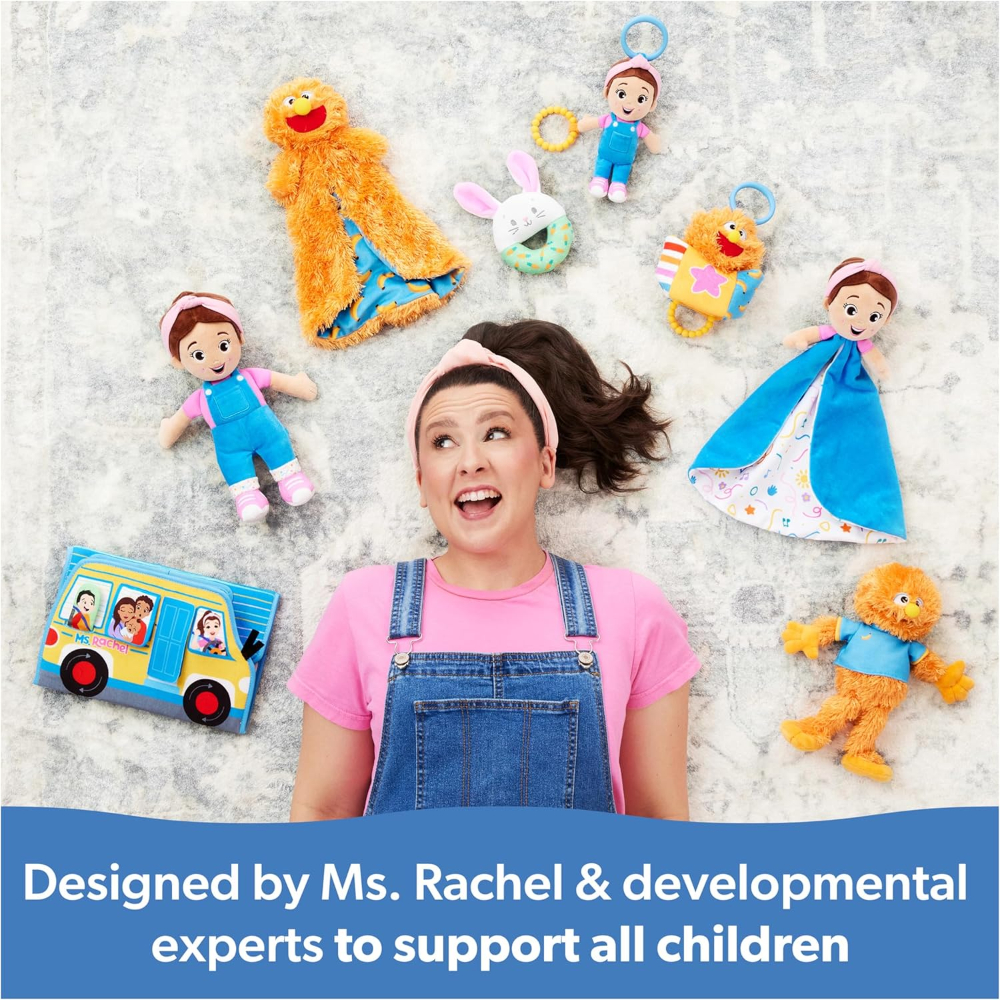 Ms. Rachel Cuddle & Comfort Friend Herbie - Plush Baby Doll & Comfort Toy