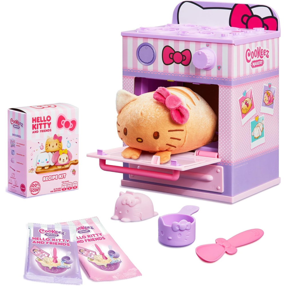 Cookeez Makery Hello Kitty Oven Treatz – Interactive Warm & Scented Plush