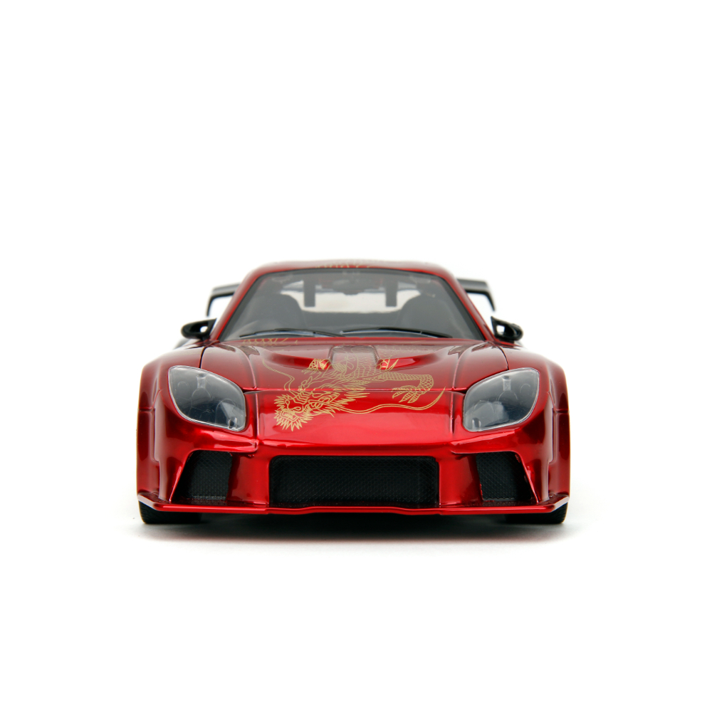 Jada 1:24 Pink Slips 1995 Mazda RX-7 Widebody – Die-Cast JDM Sports Car Collectible