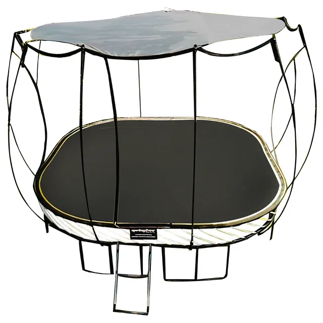 Springfree Trampoline Square 11FT S113 Black – Safe Outdoor Trampoline